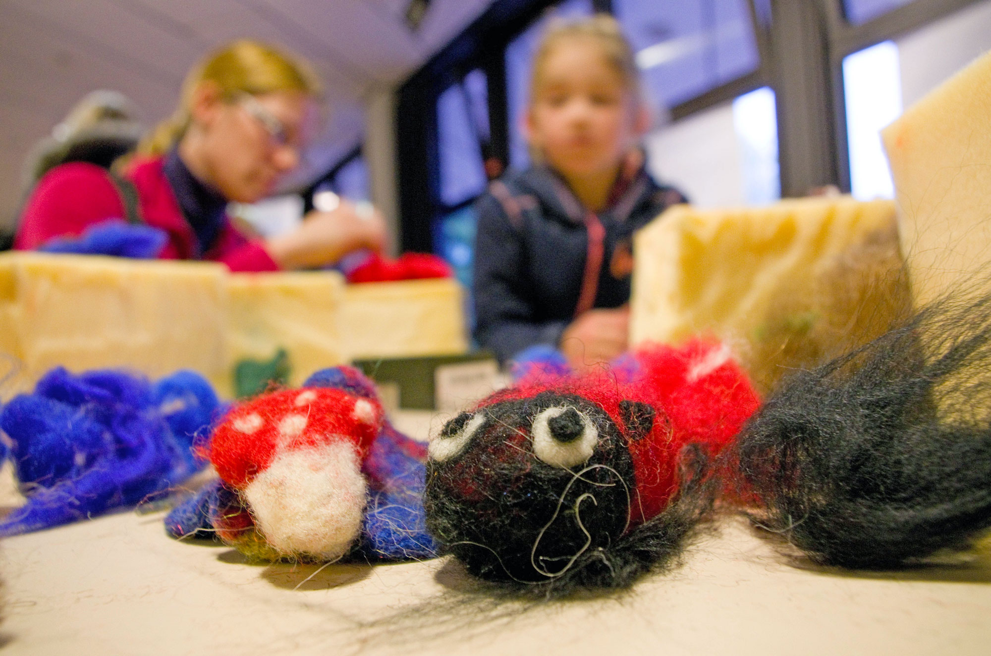 Kindergeburstag Filzen Museum am Schoelerberg