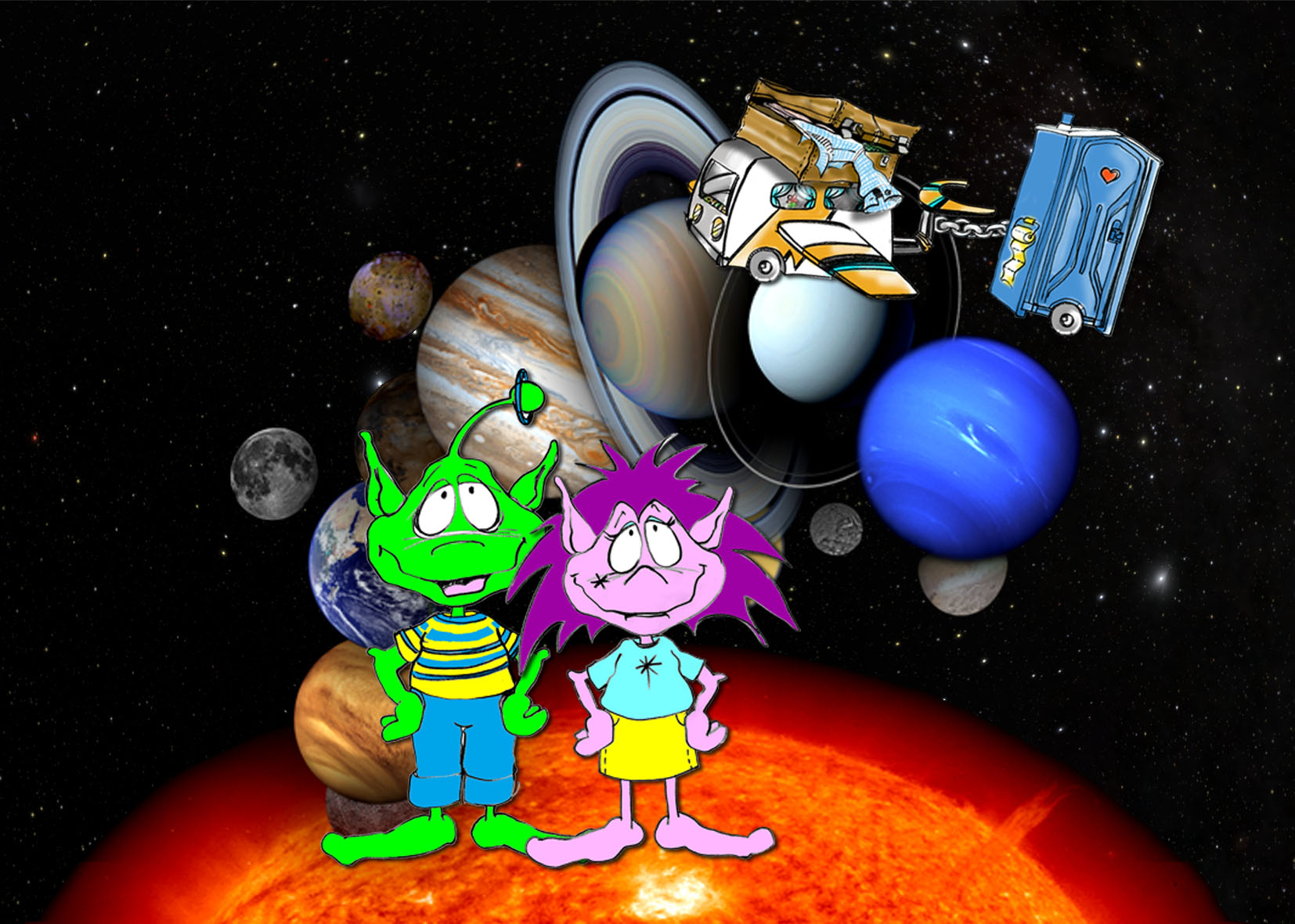 Planetariumsshow Abenteuer Planeten