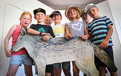 Kindergeburtstag Wolfsexperten © Lisa Heyn