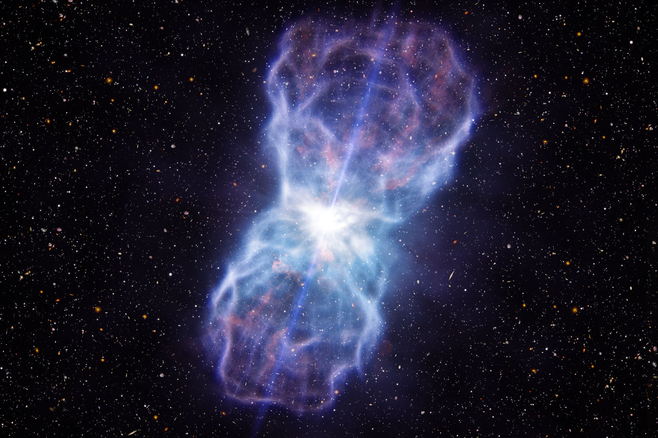 Quasar Credit: ESO/L. Calçada
