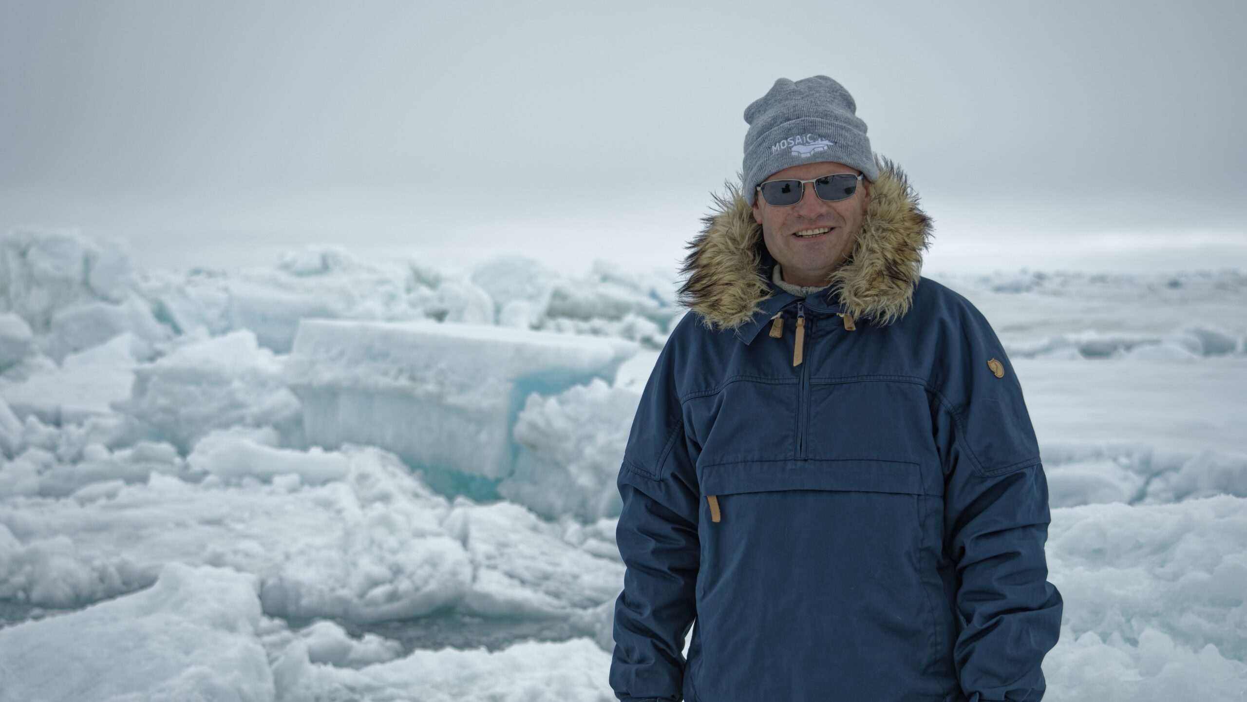 Prof. Dr. Markus Rex in der Arktis