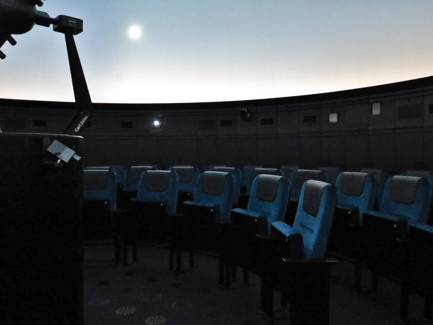 Blick ins Planetarium im Museum am Schölerberg in Osnabrück