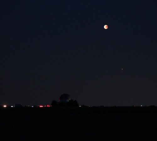 Beobachtung Totale Mondfinsternis (NVO-Sternwarte)
