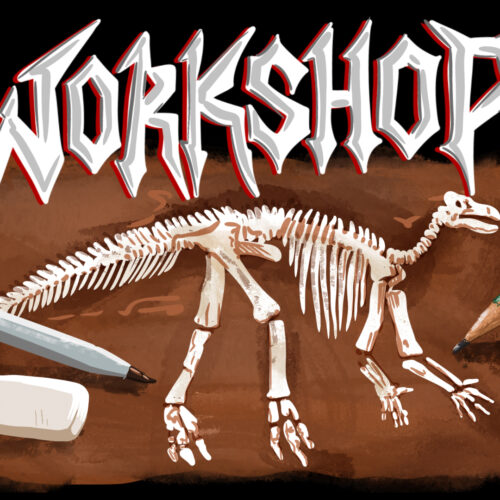 Zeichenworkshop: Plattencover